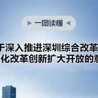 一图读懂丨关于深入推进深圳综合改革试点 深化改革创新扩大开放的意见
