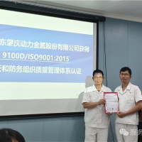 肇庆动力荣获AS9100D航空业顶级质量认证，开启航空领域新篇章​
