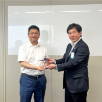 万丰集团董事长陈滨调研日本市场